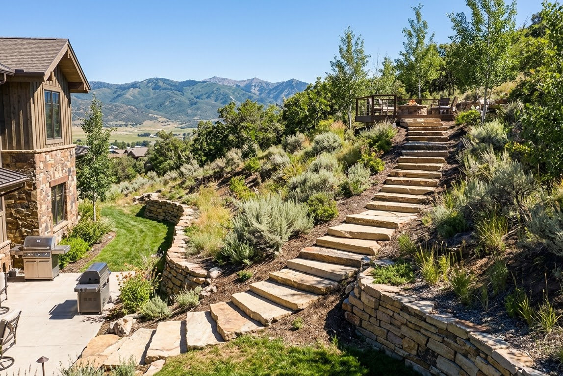 Custom Stair Contractor in Wasatch County Mountain Home