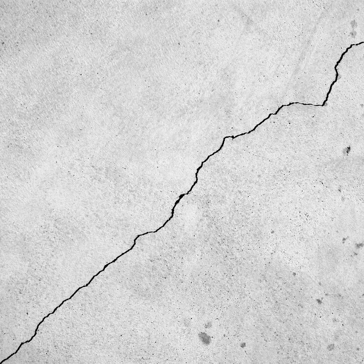 Improperly installed concrete