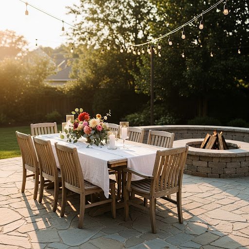 Beautiful Concrete Patio Installation in Midvale