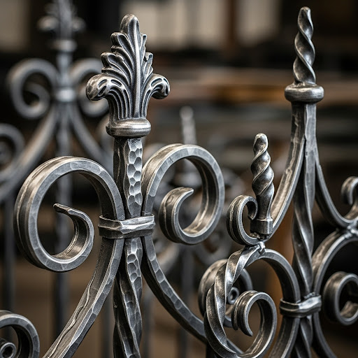 Hand-Forged Iron Elements