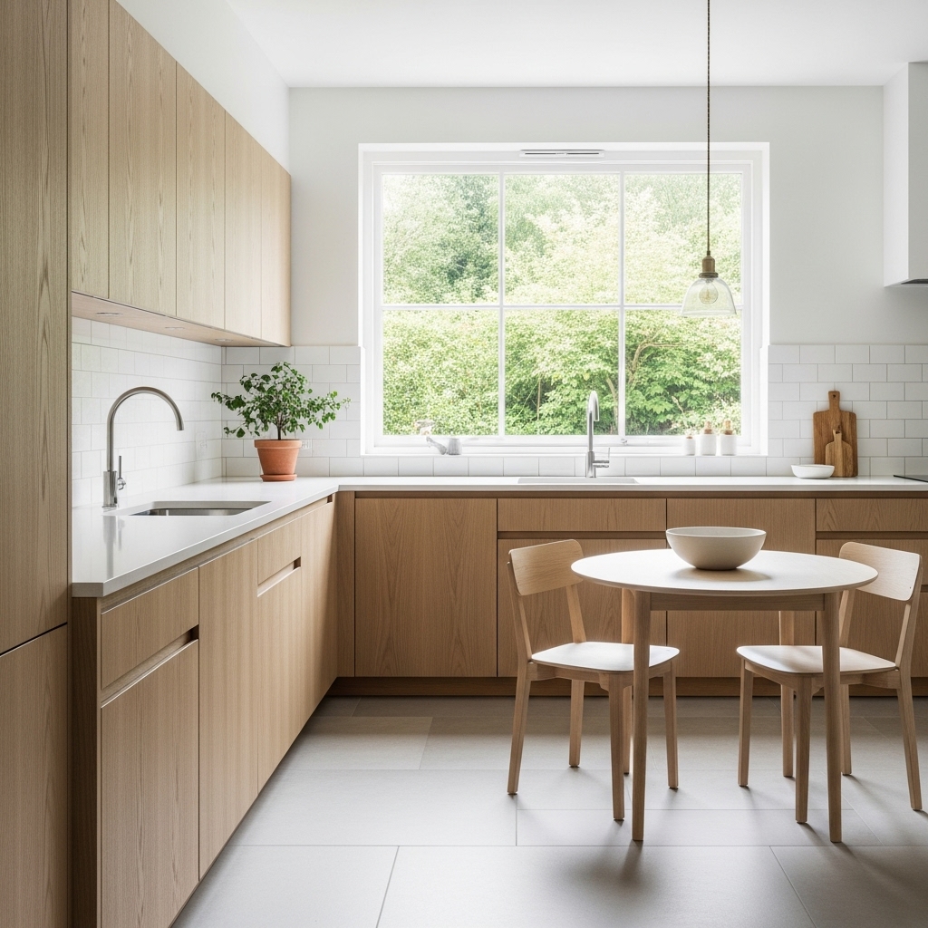 Simple Remodeled Kitchen in the Avenues