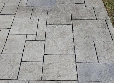 Stamped and Stained Concrete