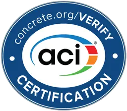 ACI Concrete Flatwork Associate — held by Joshua Bustos — opens ACI's certification register