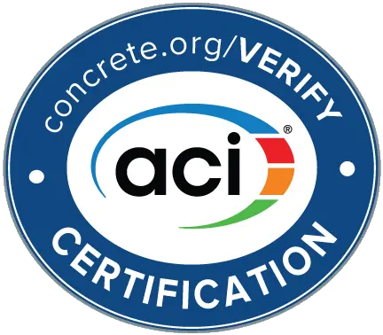 ACI Concrete Flatwork Associate — held by Joshua Bustos — opens ACI's certification register
