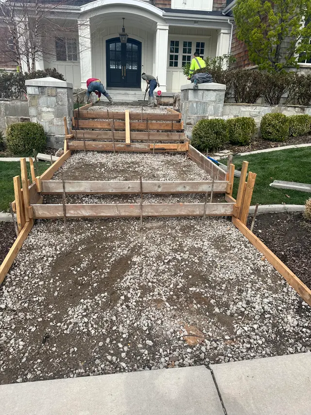 Outdoor Stairs Before Repair