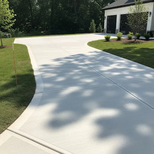 Curved Driveway in Salt Lake County