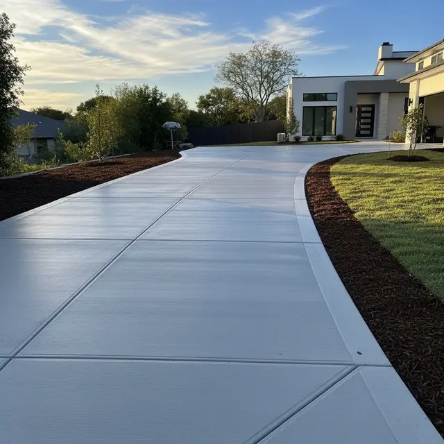Beautiful Concrete Driveway Installation in Midvale