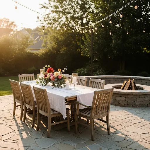 Beautiful Concrete Patio Installation in Midvale