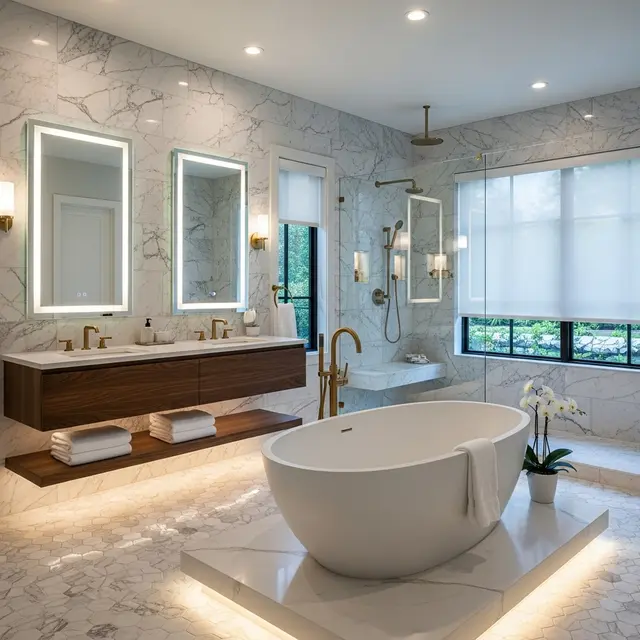 Hallway Bathroom Remodel Cottonwood Heights