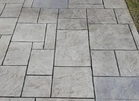 Stamped and Stained Concrete